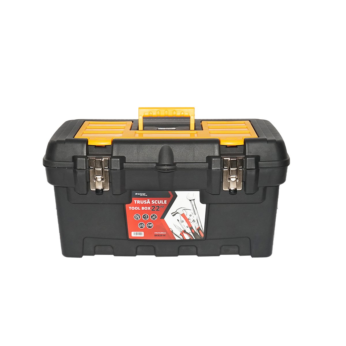 Cutie pentru scule plastic 570x315x295mm Breckner Germany